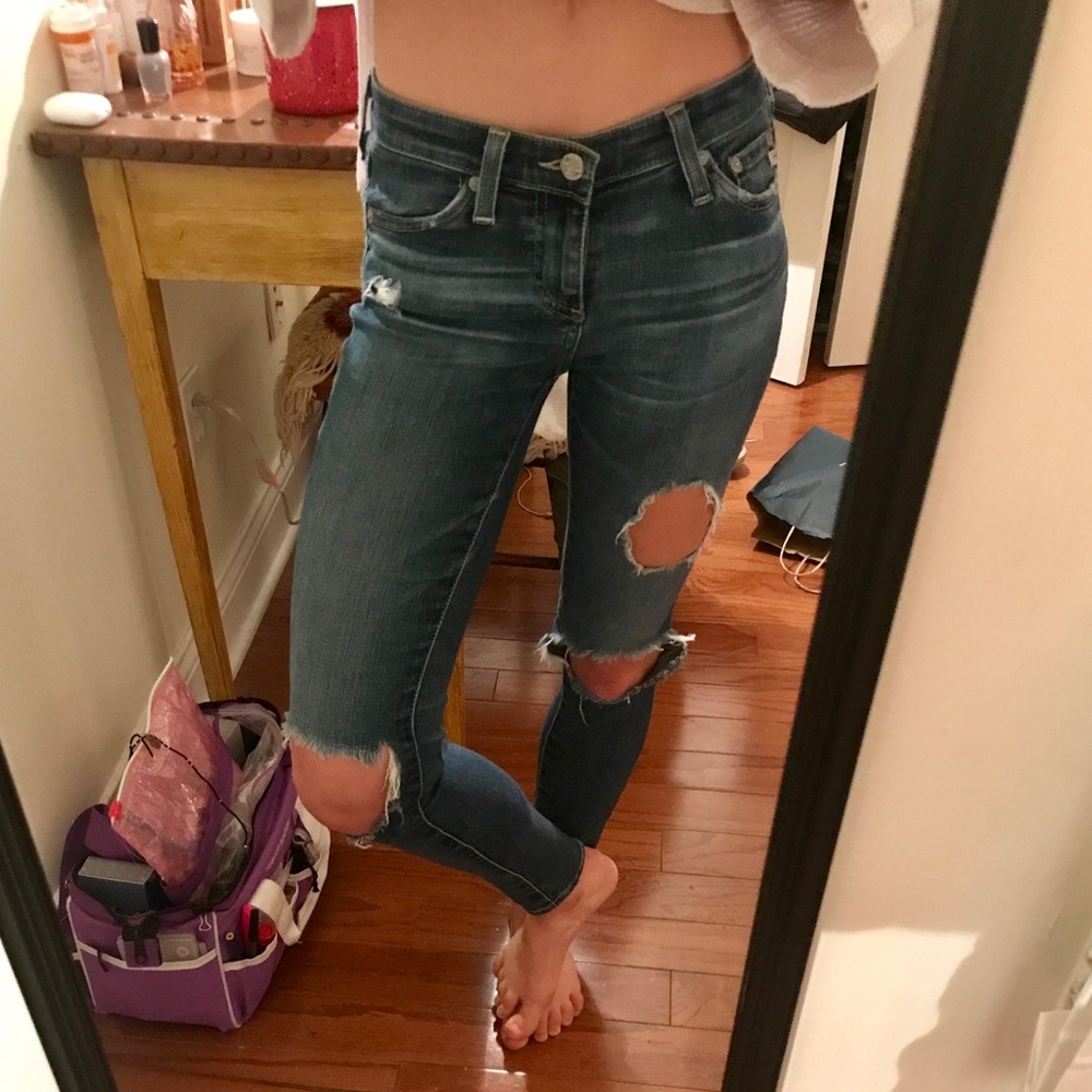 AG The Legging Ankle Super Skinny Ankle Size 24